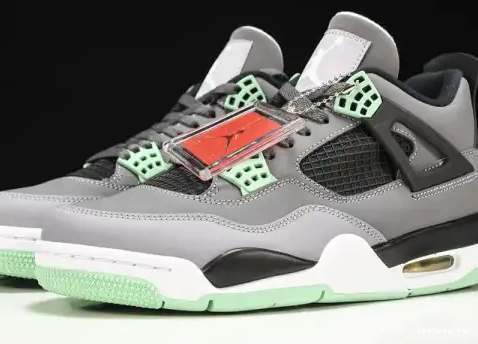 Retro 4 Jordan Green 308497-033 Glow 308497-033 Air 0424